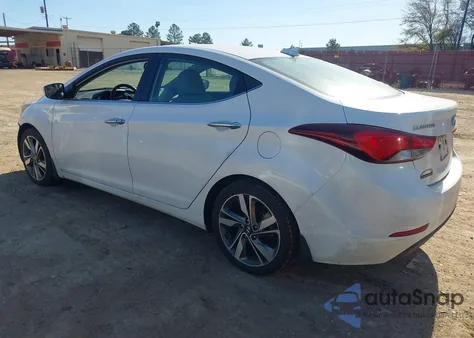 2014 Hyundai Elantra Limited from USA, damaged, VIN 5NPDH4AE2EH521890